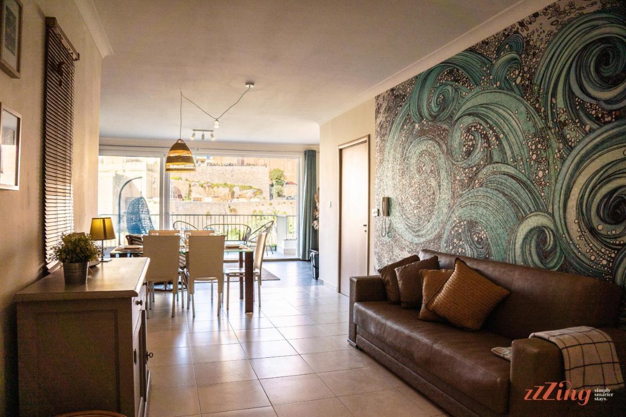 A Holiday Home In Mellieha With Gorgeous Views Buitenkant foto